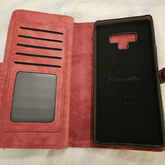 CaseMe mauve wallet with phone case - Picture 9 of 11